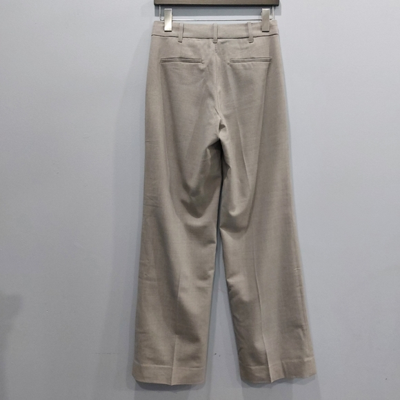 Aritzia Babaton Malcom Wide-Leg Italian Wool Dress Pant Size 2 - Picture 6 of 8